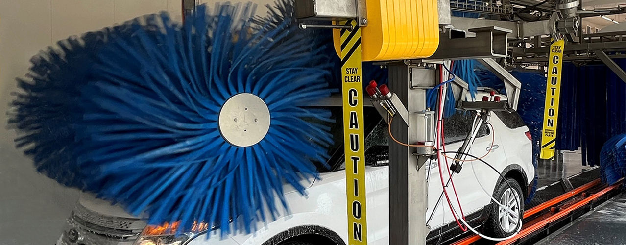 Belanger Accuspin tunnel car wash top washer